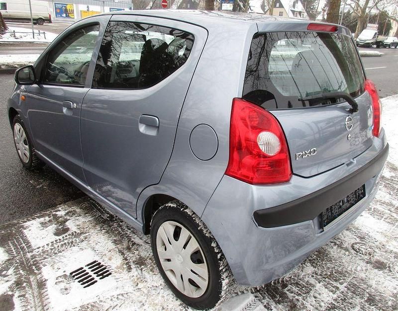 Gebraucht Nissan Pixo Acenta 68 PS (50 kW) 2010 Blau Kleinwagen