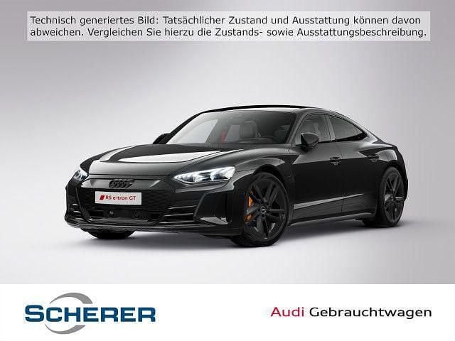 Schwarz Gebraucht 2023 Audi e-tron GT quattro Sport Limousine | 78.800 € (Fairer Preis) - Bild 1/4
