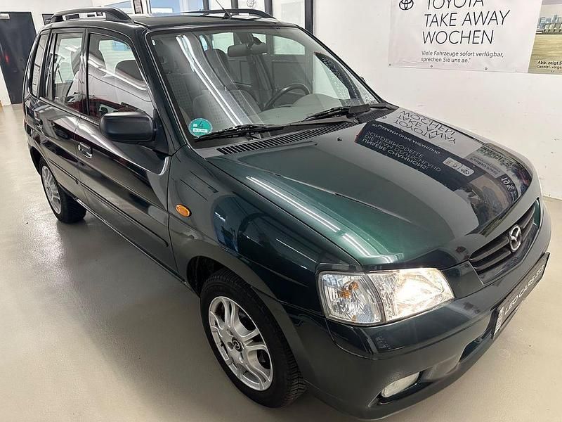 Gebraucht Mazda Demio Active 75 PS (55 kW) 2001 Grün Kleinwagen