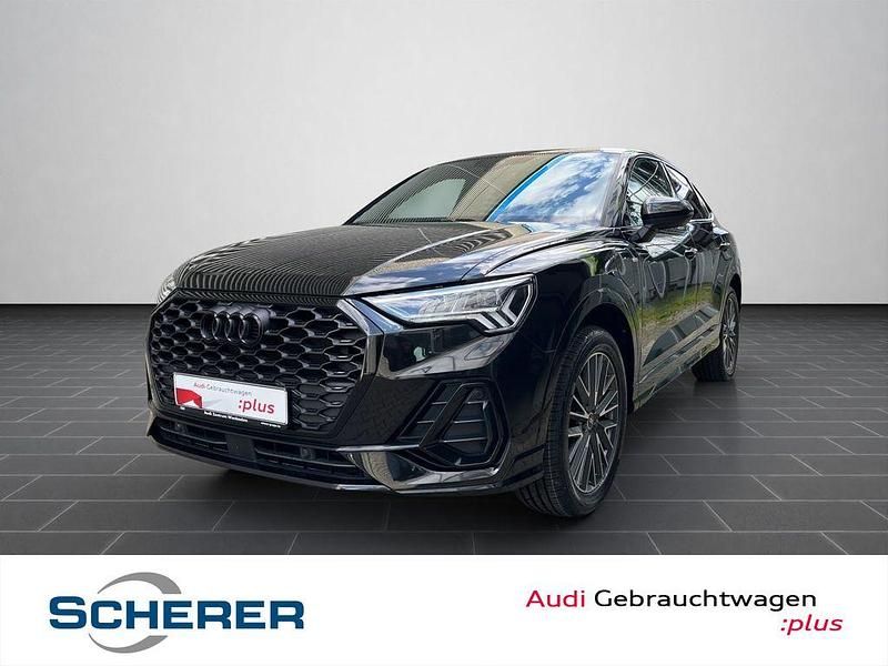 Mythosschwarz metallic (metallic) Gebraucht 2022 Audi Q3 Sportback Advanced SUV | 37.450 € (Teuer) - Bild 1/4
