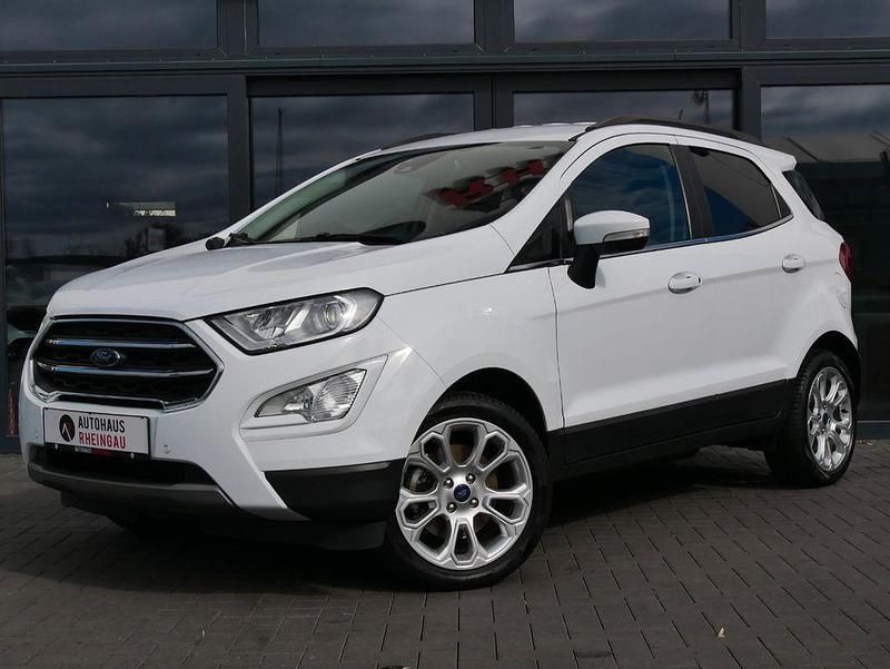Weiß Gebraucht 2021 Ford Ecosport Titanium SUV | 16.450 € (Fairer Preis) - Bild 1/4