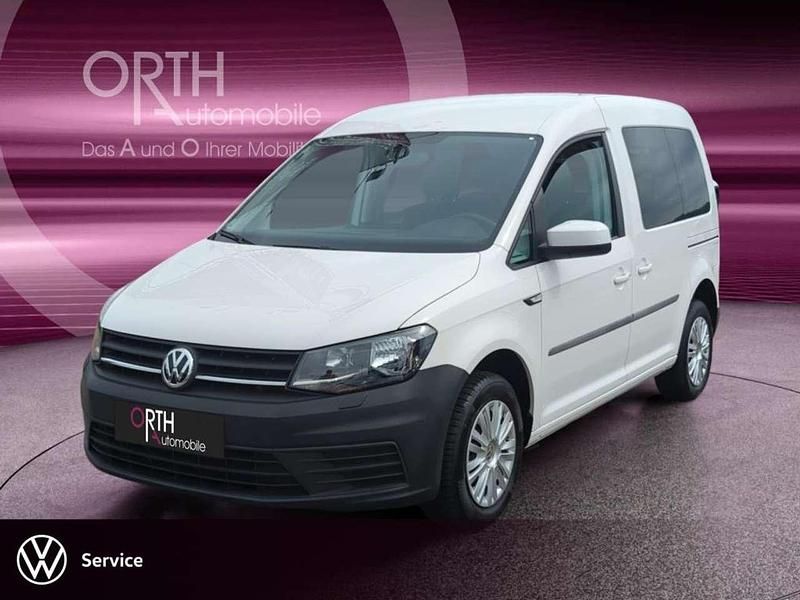 Candyweiß Gebraucht 2019 VW Caddy Trendline Van / Kleinbus | 18.989 € (Etwas zu teuer) - Bild 1/4
