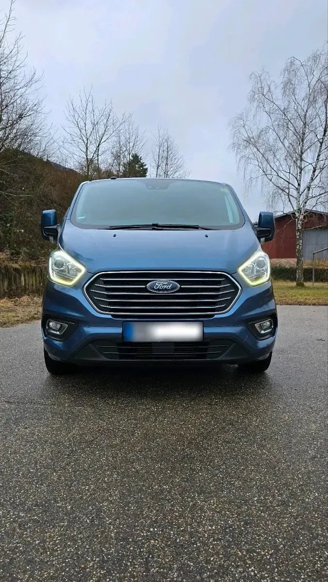 Gebraucht Ford Tourneo Custom ST 170 PS (125 kW) 2018 Blau Van