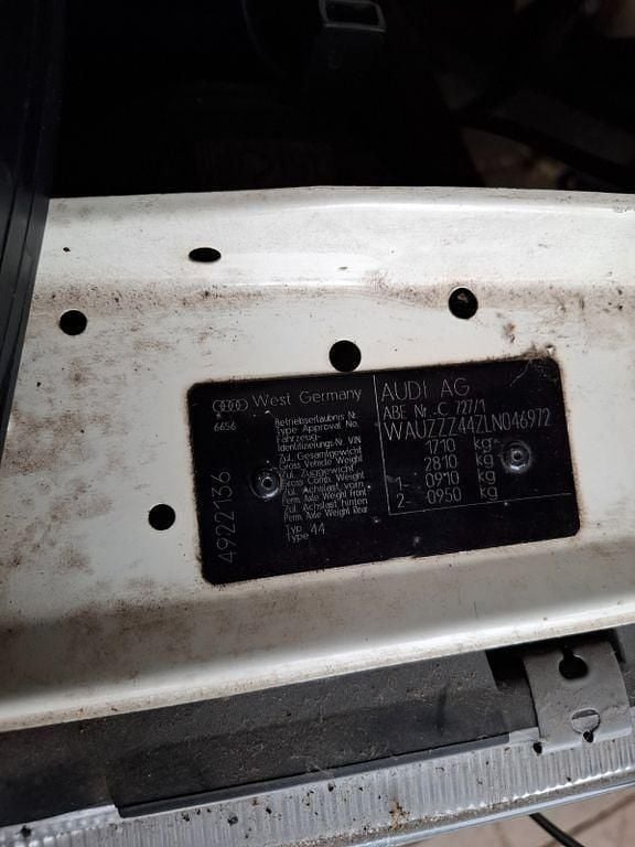 Gebraucht Audi 100 90 PS (66 kW) 1990 Weiß Limousine