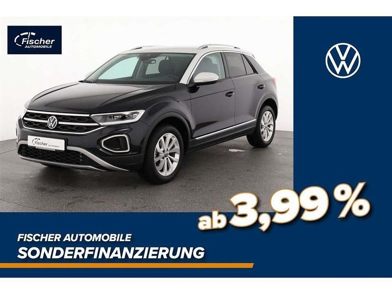 Schwarz Gebraucht 2024 VW T-Roc Style SUV | 26.940 € (Superpreis) - Bild 1/4