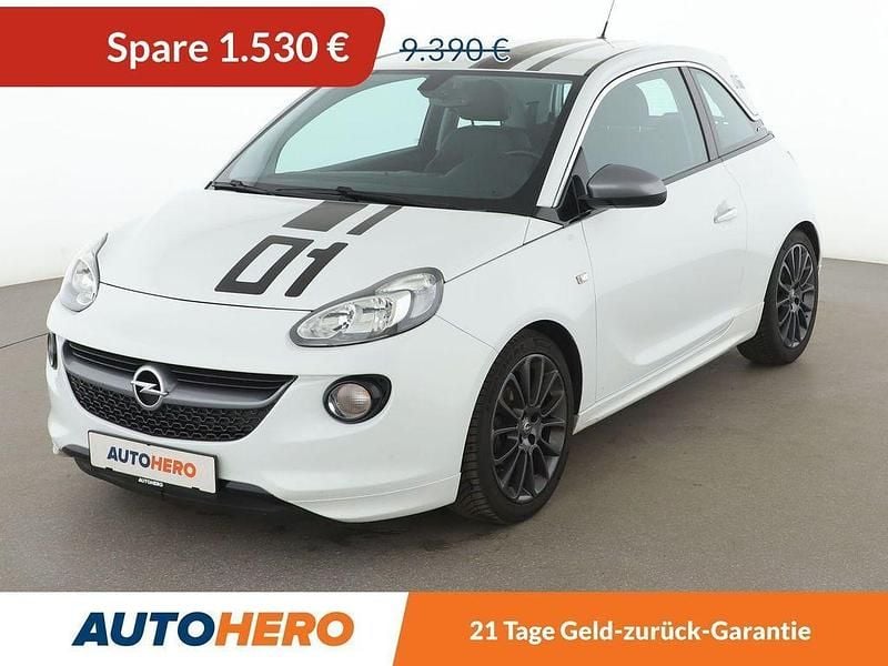 Weiß Gebraucht 2017 Opel Adam Unlimited Kleinwagen | 7.680 € (Fairer Preis) - Bild 1/3