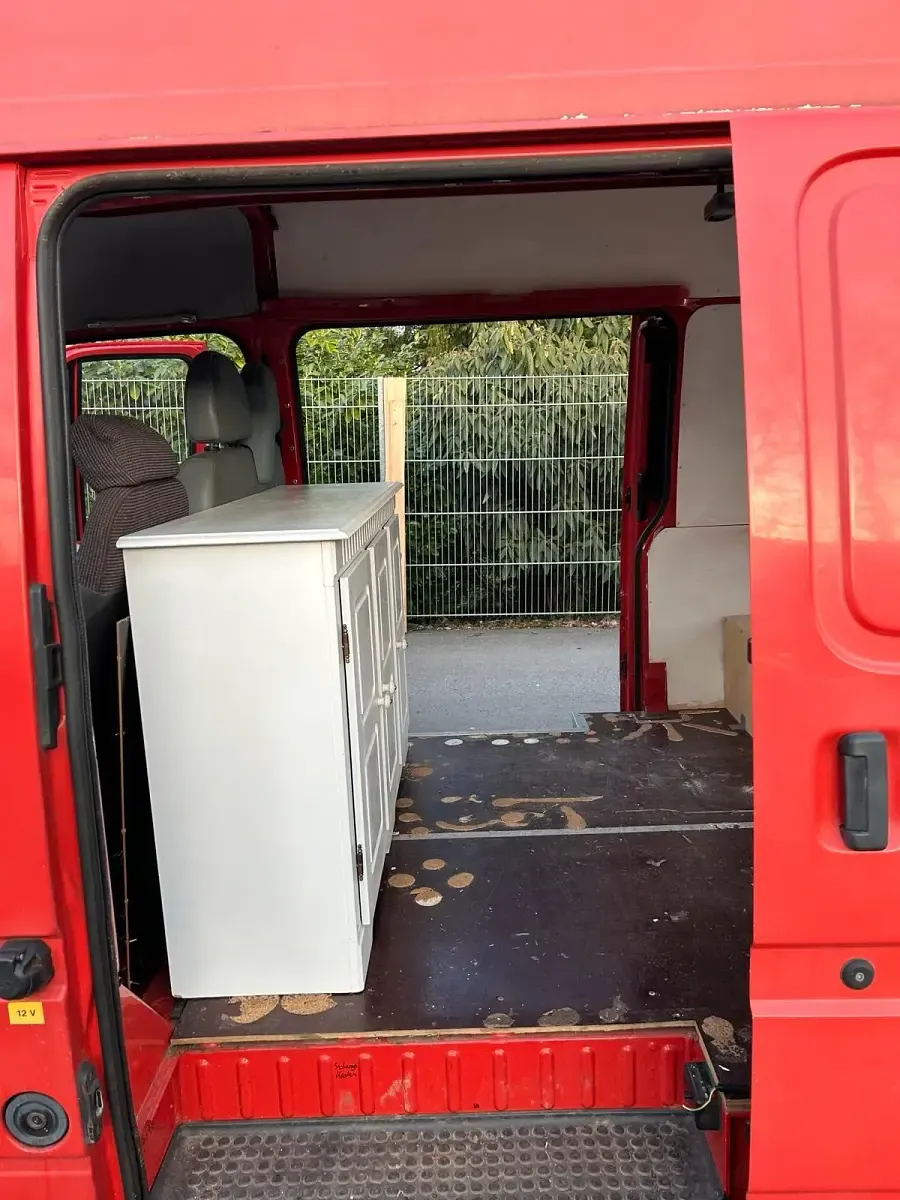 Gebraucht Ford Transit 107 PS (78 kW) 1991 Rot Van
