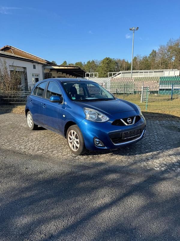 Gebraucht Nissan Micra 80 PS (58 kW) 2017 Blau Kleinwagen