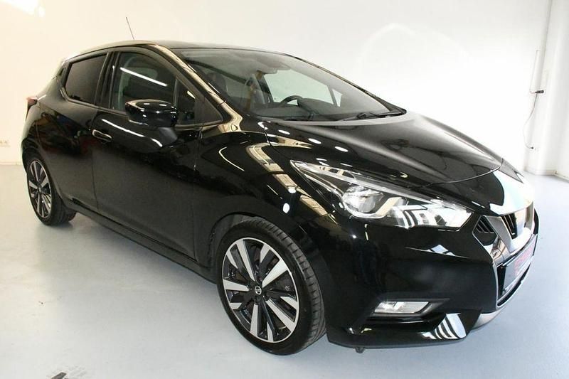 Gebraucht Nissan Micra Tekna 90 PS (66 kW) 2018 Schwarz Kleinwagen