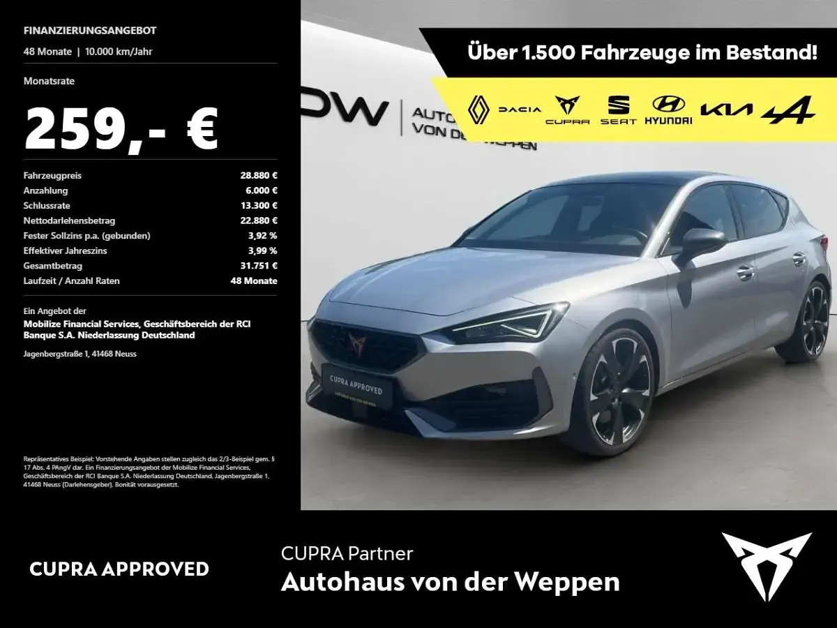 Gebraucht Cupra Leon VZ 300 PS (220 kW) 2021 Limousine