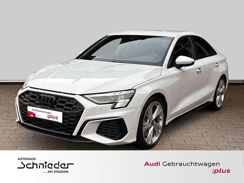 Weiss Gebraucht 2024 Audi S3 Ambiente Limousine | 45.990 € (Teuer) - Bild 1/3