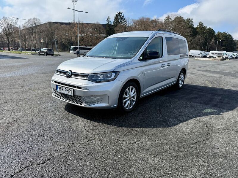 Silber Gebraucht 2021 VW Caddy Maxi Life Life Van / Kleinbus | 22.700 € - Bild 1/4