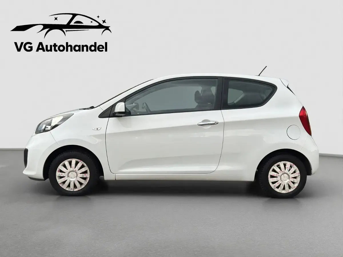 Gebraucht Kia Picanto Edition 7 69 PS (50 kW) 2012 Schneeweiss Kleinwagen