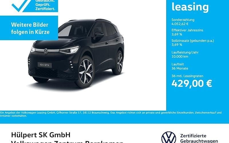 Schwarz Gebraucht 2025 VW ID.4 GTX SUV | 45.851 € (Fairer Preis) - Bild 1/4