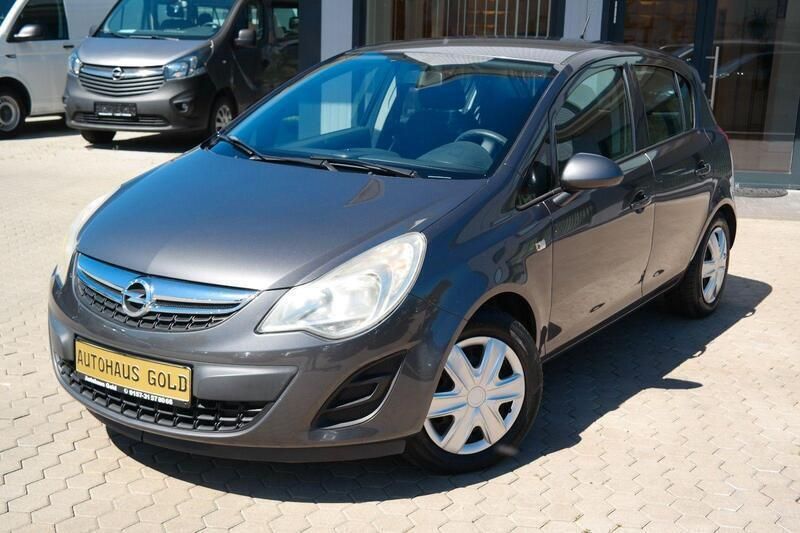 Grau Gebraucht 2012 Opel Corsa Edition Kleinwagen | 4.990 € (Fairer Preis) - Bild 1/4