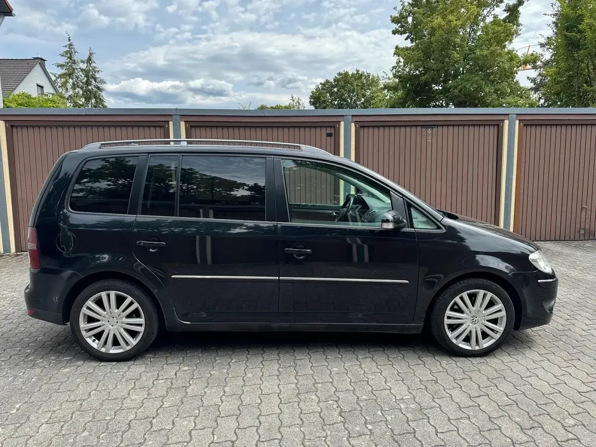 Gebraucht VW Touran 170 PS (125 kW) 2007 Schwarz Van / Kleinbus
