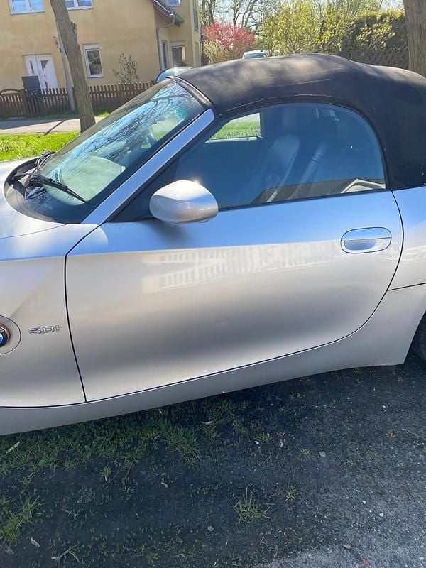 Brugt BMW Z4 231 HK (169 kW) 2004 Sølv Cabriolet