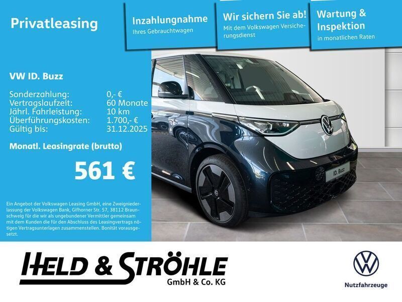 Candyweiß/ starlight blue met Neu 2025 VW ID. Buzz Pro Van | 75.700 € (Teuer) - Bild 1/2