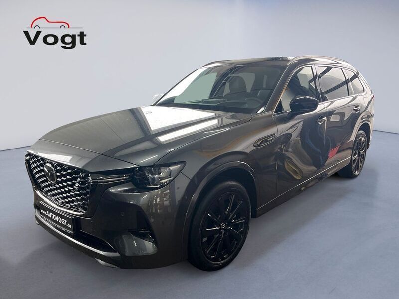 Grau Neu 2025 Mazda CX-80 Homura-Line SUV | 55.590 € (Fairer Preis) - Bild 1/4