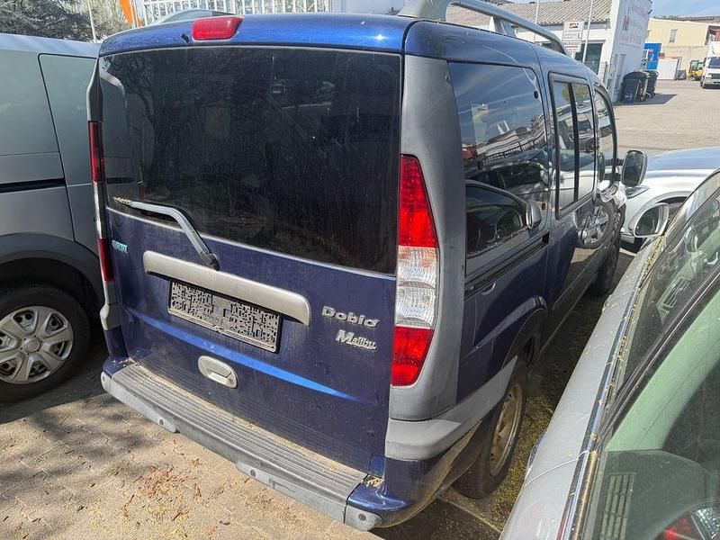 Gebraucht Fiat Doblò 101 PS (74 kW) 2003 Blau Van / Kleinbus