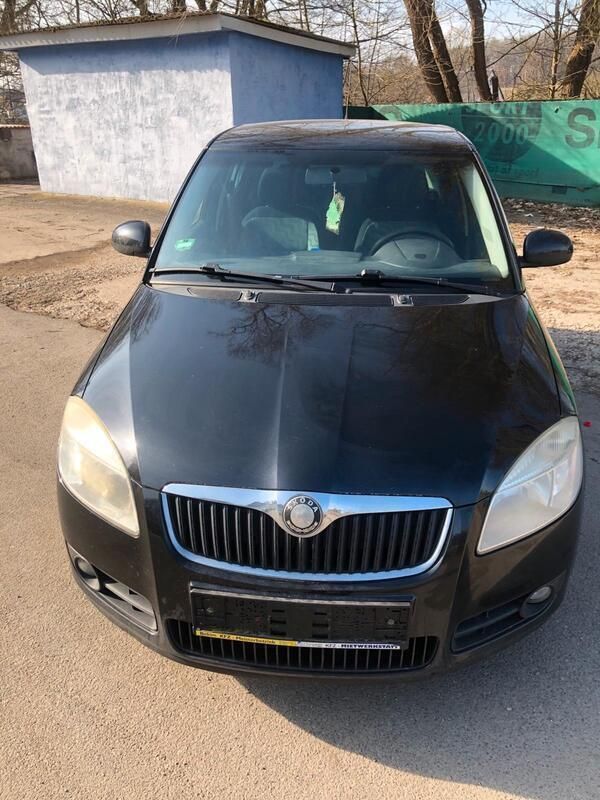 Schwarz Gebraucht 2008 Skoda Fabia Kleinwagen | 1.600 € - Bild 1/3