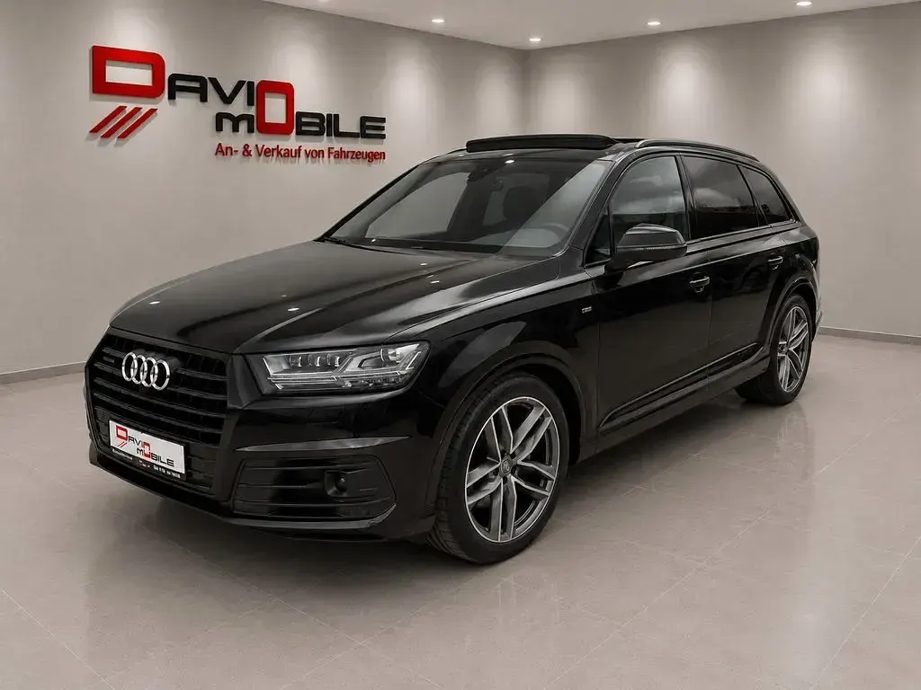 Gebraucht Audi Q7 S-line plus 286 PS (210 kW) 2019 Schwarz SUV