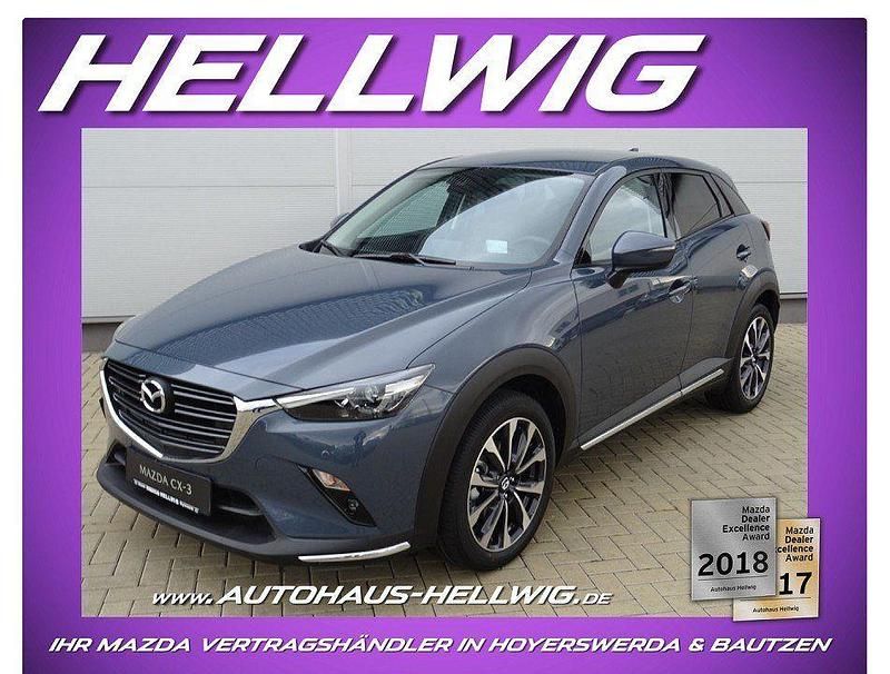 Grau Gebraucht 2021 Mazda CX-3 Selection SUV | 17.980 € (Fairer Preis) - Bild 1/4