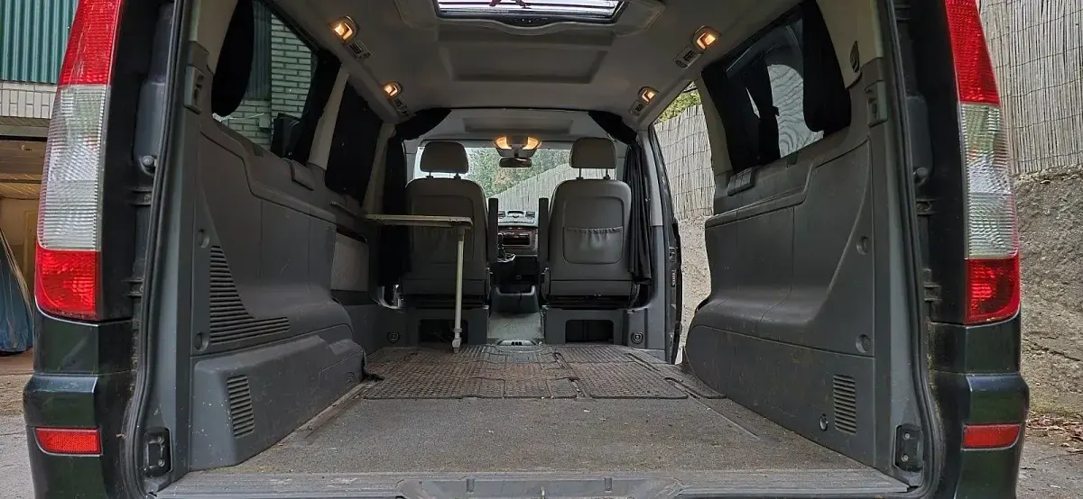 Gebraucht Mercedes Viano 150 PS (110 kW) 2005 Schwarz Van / Kleinbus