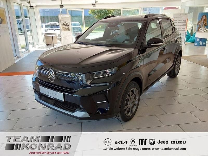 Schwarz Neu 2025 Citroën C3 PureTech Kleinwagen | 18.599 € (Fairer Preis) - Bild 1/4