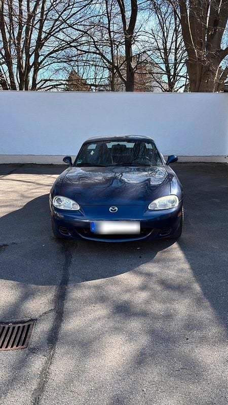 Gebraucht Mazda MX5 110 PS (80 kW) 2002 Blau Cabrio