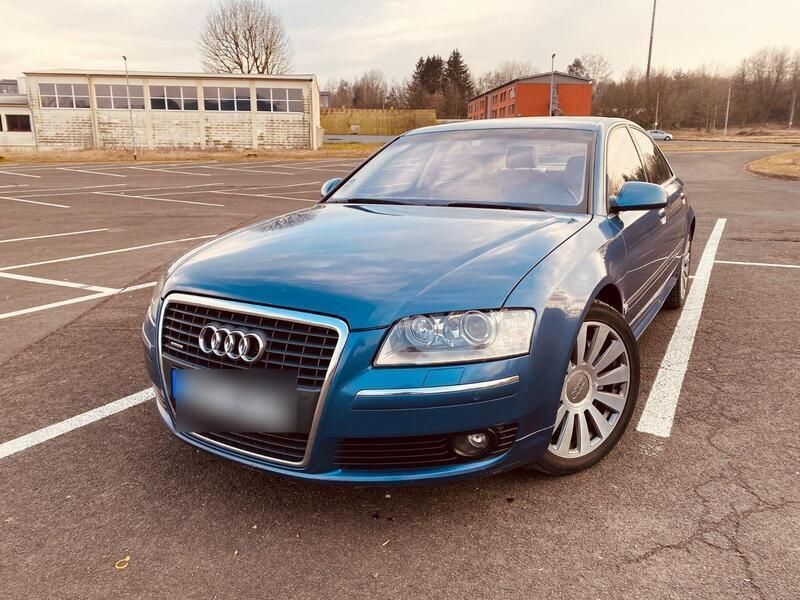 Blau Gebraucht 2006 Audi A8 Ambiente Limousine | 6.800 € (Fairer Preis) - Bild 1/4