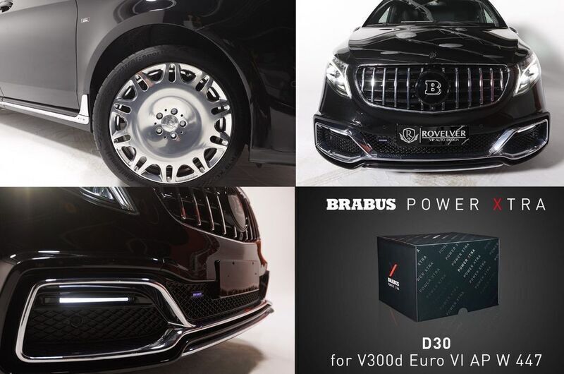 Gebraucht Mercedes V300 AMG 239 PS (175 kW) 2024 Schwarz Van / Kleinbus