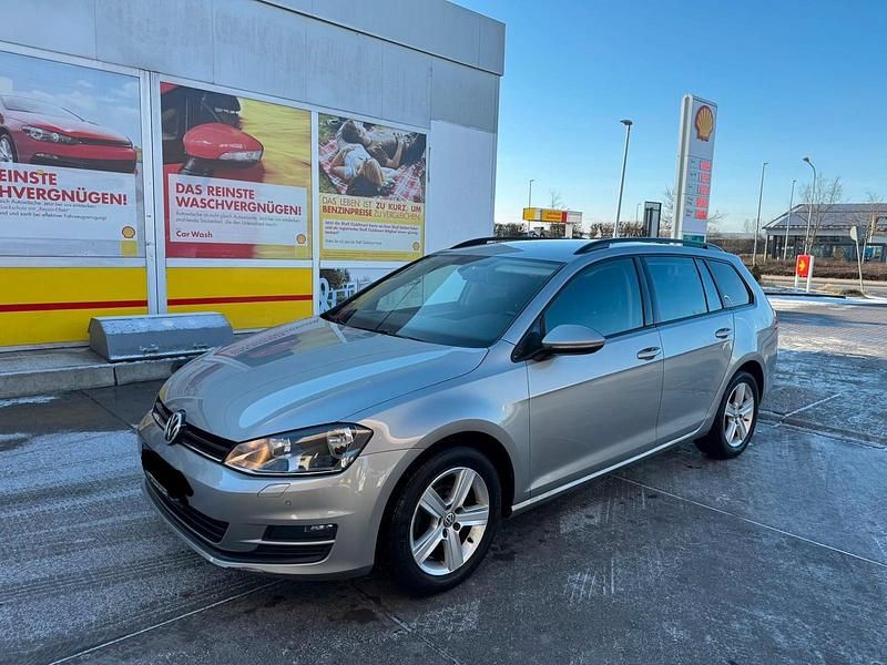 Grau Gebraucht 2014 VW Golf VII Kombi | 6.999 € (Superpreis) - Bild 1/4