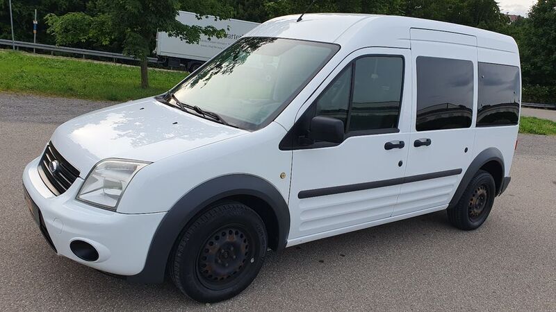 Frostweiß Gebraucht 2010 Ford Tourneo Connect Trend Van / Kleinbus | 7.450 € - Bild 1/4