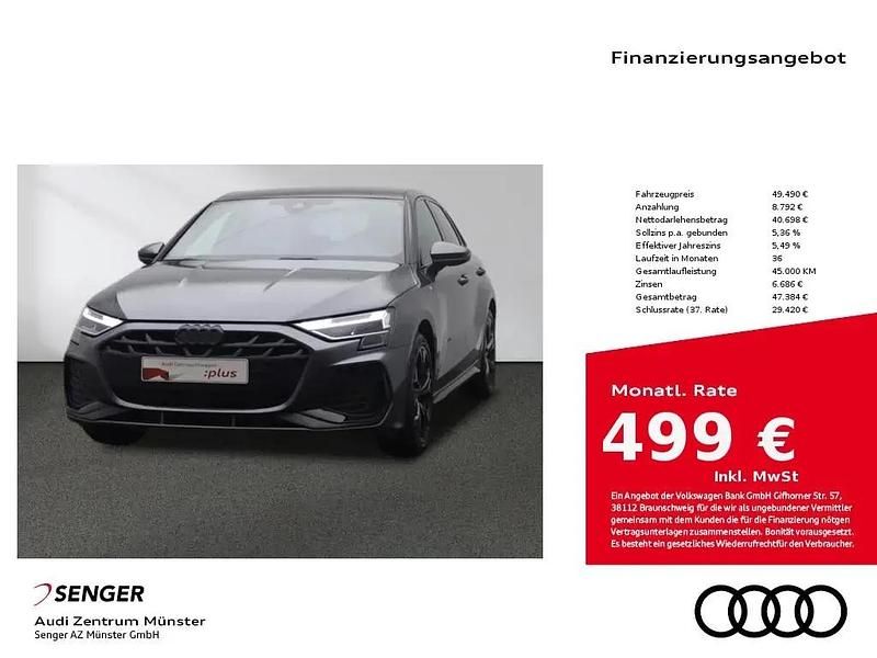 Grau Neu 2025 Audi A3 Comfort | 49.490 € - Bild 1/1