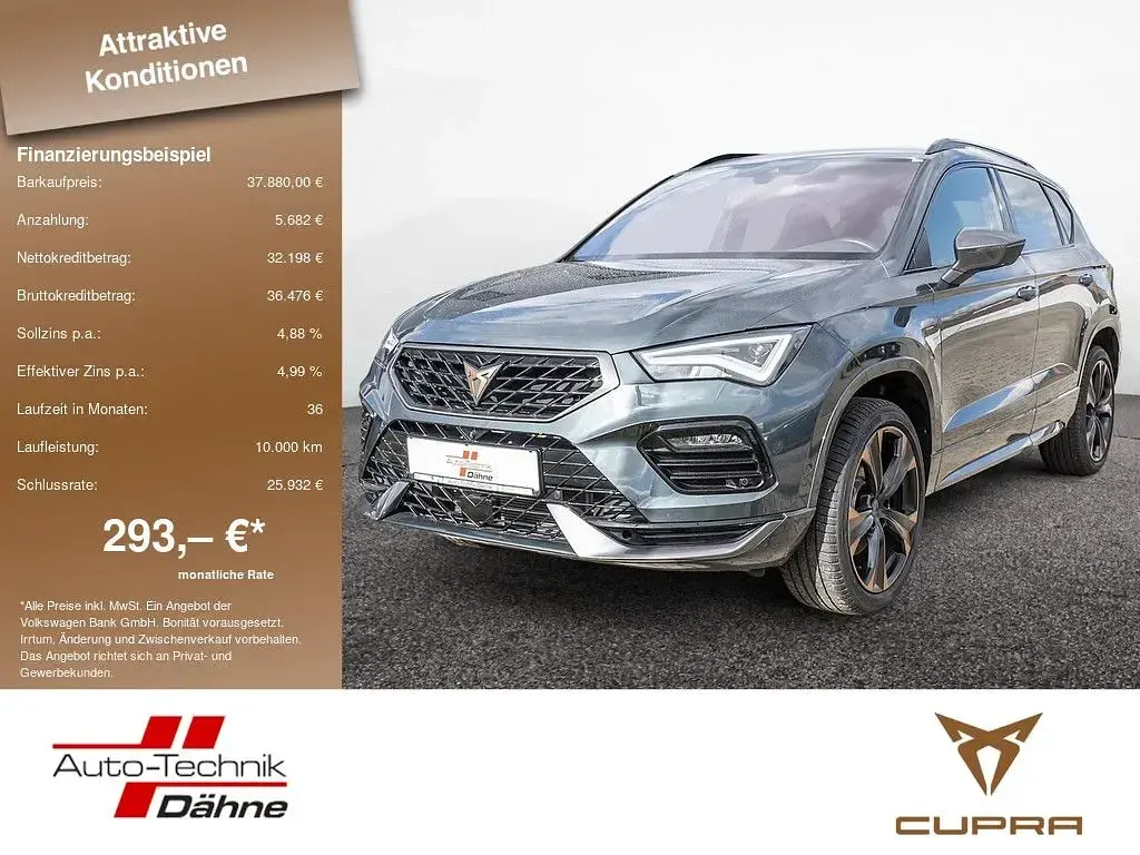 Usata Cupra Ateca Basis 190 CV (139 kW) 2024 Verde SUV