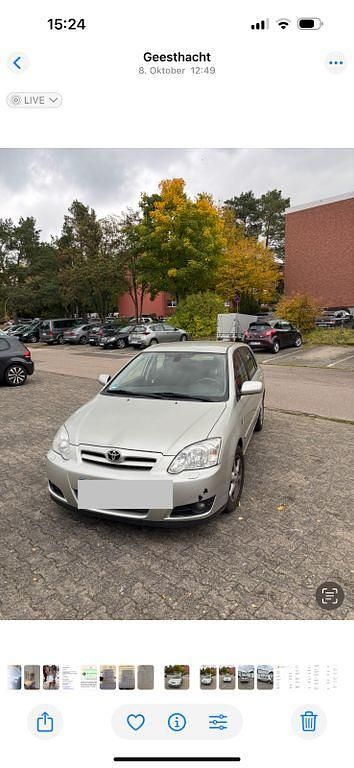 Silber Gebraucht 2006 Toyota Corolla Edition Limousine | 3.300 € (Fairer Preis) - Bild 1/4