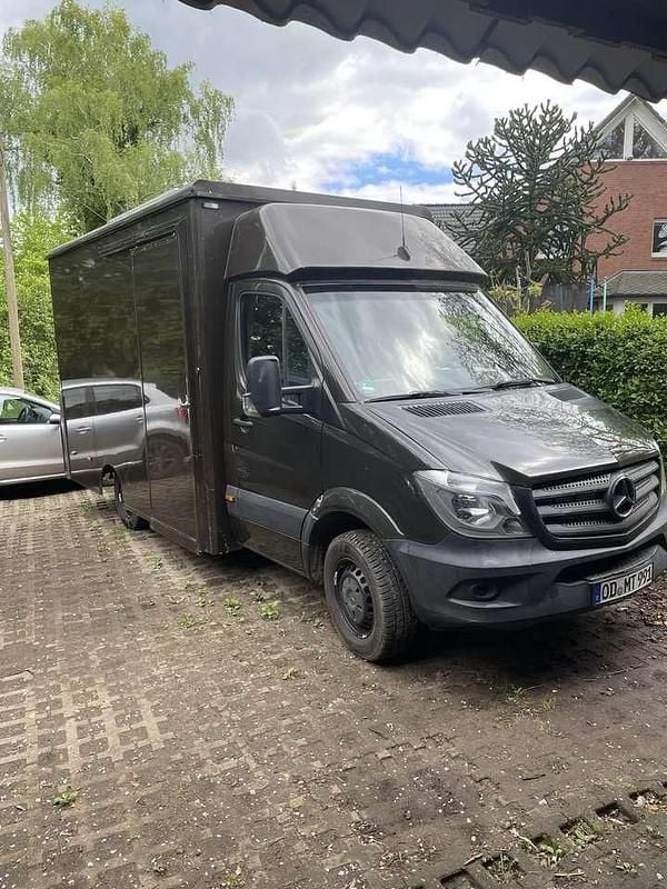 Gebraucht Mercedes Sprinter 129 PS (94 kW) 2017 Braun Van