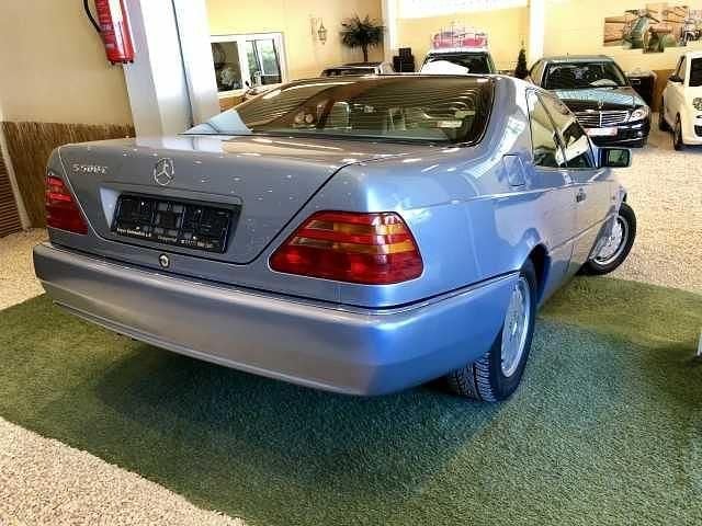 Gebraucht Mercedes CL500 326 PS (239 kW) 1995 Blau metallic Coupé