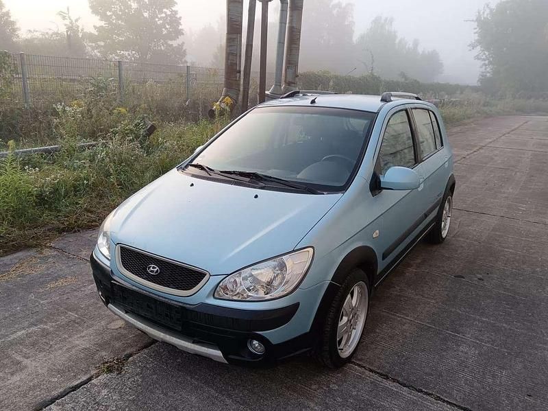 Gebraucht Hyundai Getz 97 PS (71 kW) 2008 Blau Kleinwagen