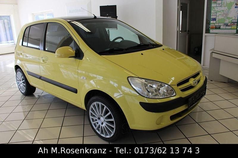 Gebraucht Hyundai Getz GLS 88 PS (64 kW) 2006 Gelb Kleinwagen
