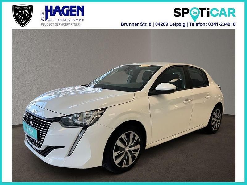 Banquise weiß Gebraucht 2020 Peugeot 208 Active Kleinwagen | 10.490 € (Fairer Preis) - Bild 1/4
