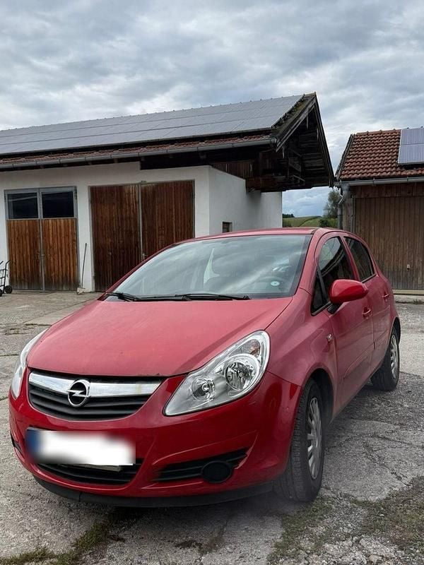 Silber Gebraucht 2007 Opel Corsa Limousine | 500 € (Superpreis) - Bild 1/4