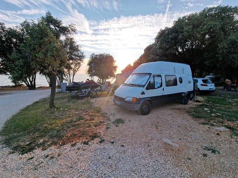 Gebraucht Ford Transit 63 PS (46 kW) 1997 Weiß Van / Kleinbus