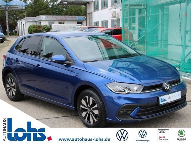 Reef blue metallic (metallic) Gebraucht 2024 VW Polo Move Limousine | 18.979 € (Guter Preis) - Bild 1/4