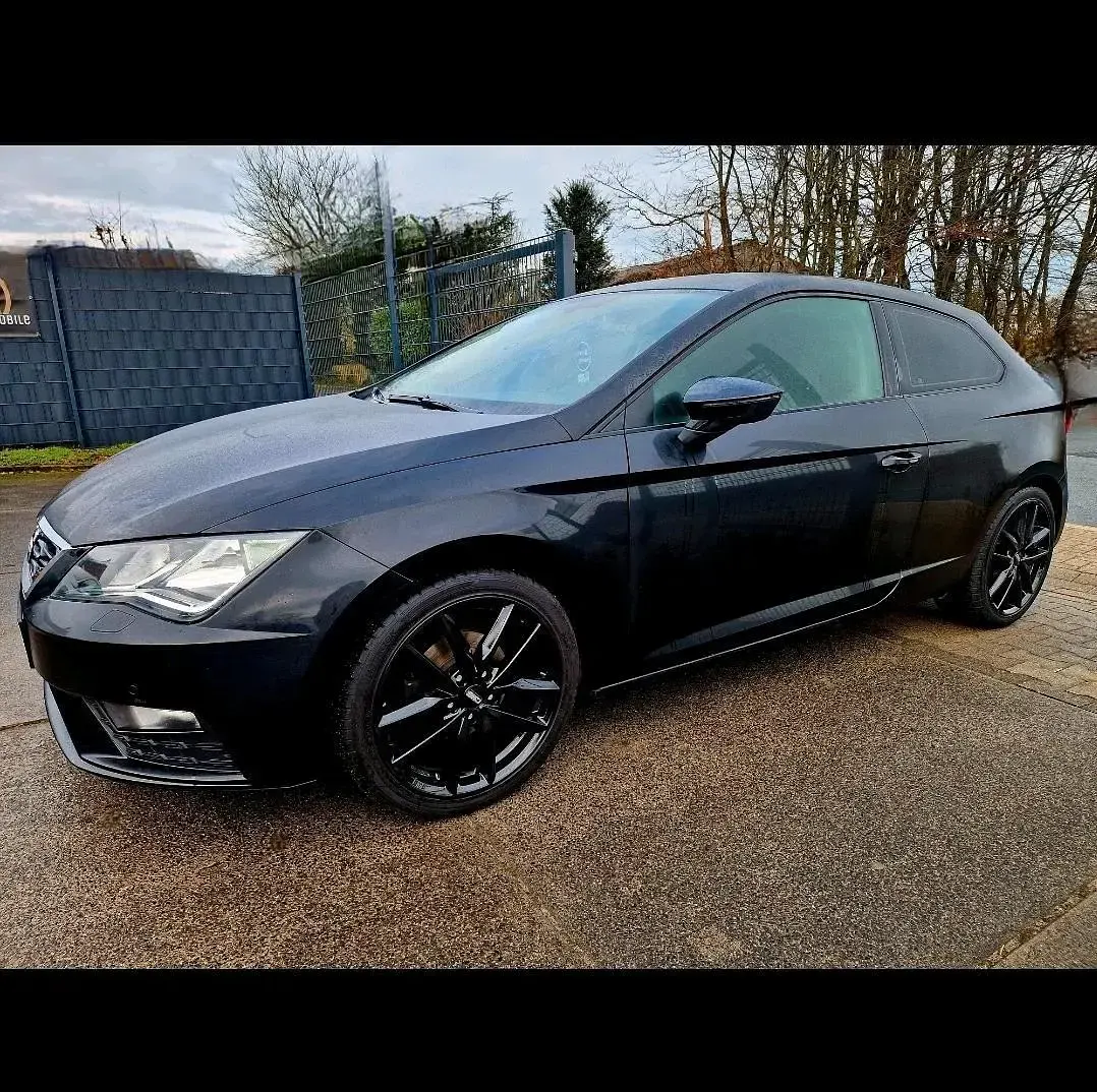 Gebraucht Seat Leon Black Edition 110 PS (80 kW) 2017 Schwarz Limousine