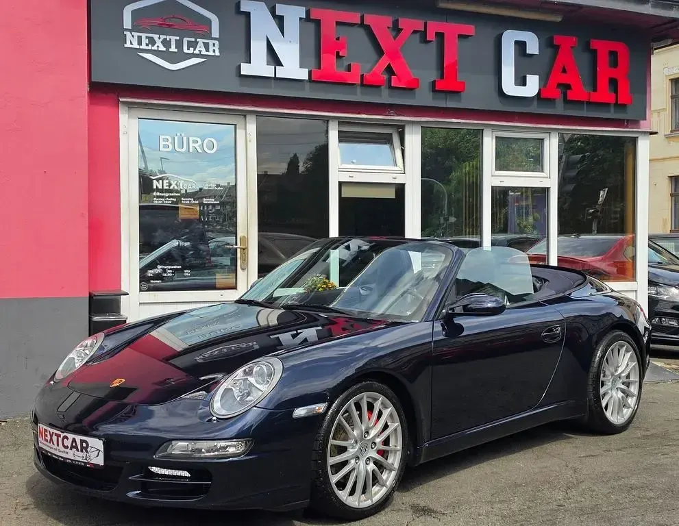 Gebraucht Porsche 911 Carrera S Cabriolet 355 PS (261 kW) 2005 Blau Cabrio