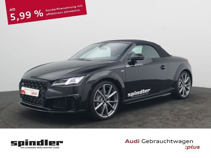 Schwarz Gebraucht 2023 Audi TT Roadster Exclusive Cabrio | 49.980 € (Teuer) - Bild 1/4