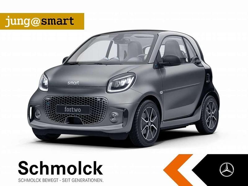 Grau Gebraucht 2023 Smart ForTwo Electric Drive Exclusive Kleinwagen | 16.900 € (Etwas zu teuer) - Bild 1/4