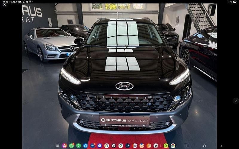 Gebraucht Hyundai Kona Prime 199 PS (146 kW) 2022 Schwarz SUV